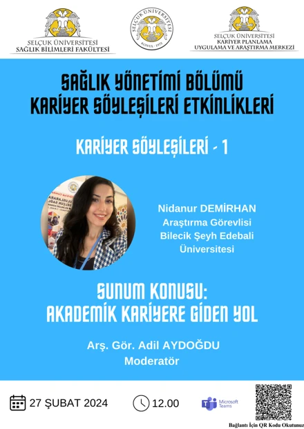 Kariyer Söyleşileri 2024/1